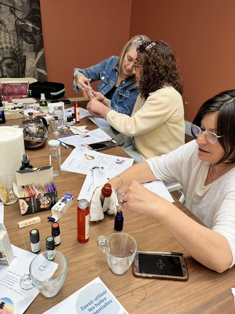 Atelier huiles essentielles