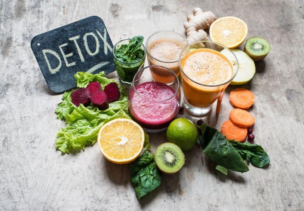 Fruits et légume pour jus à l'extracteur